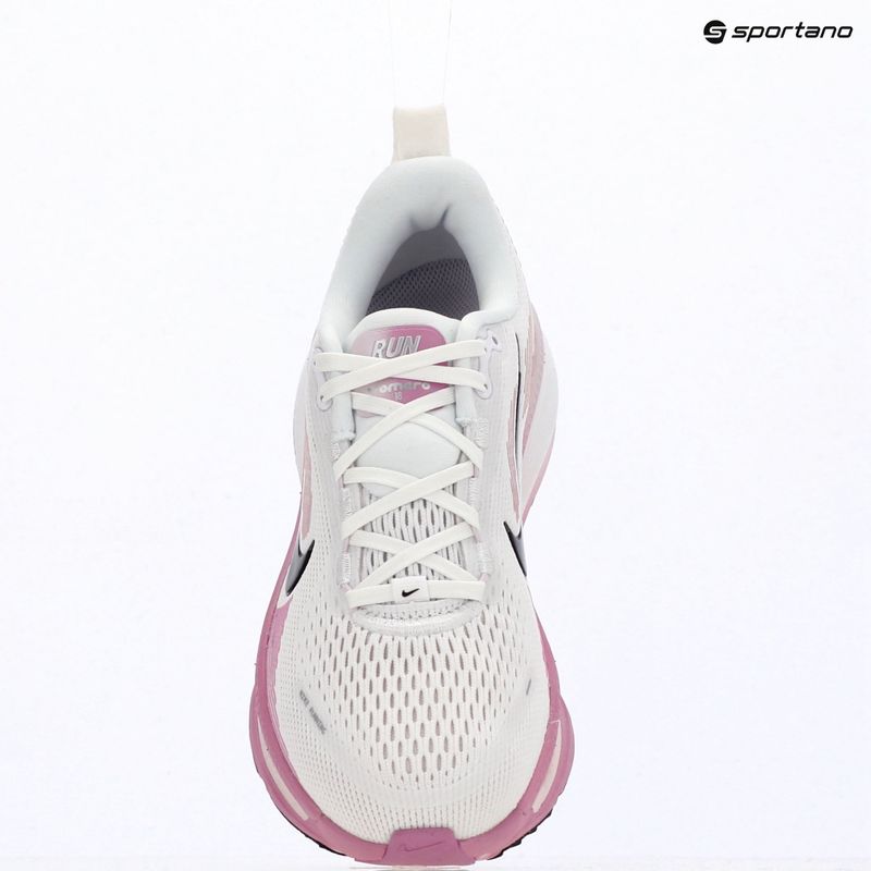 Scarpe da corsa donna Nike Vomero 18 white/bleached lilac/light magenta/black 13