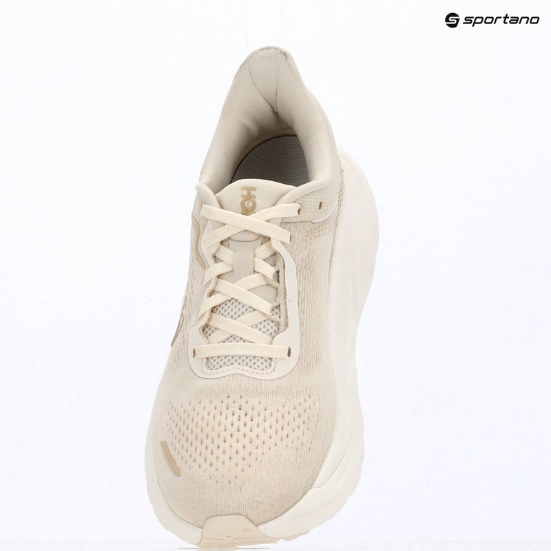 Scarpe da corsa donna HOKA Arahi 9 alabaster/oat milk 15