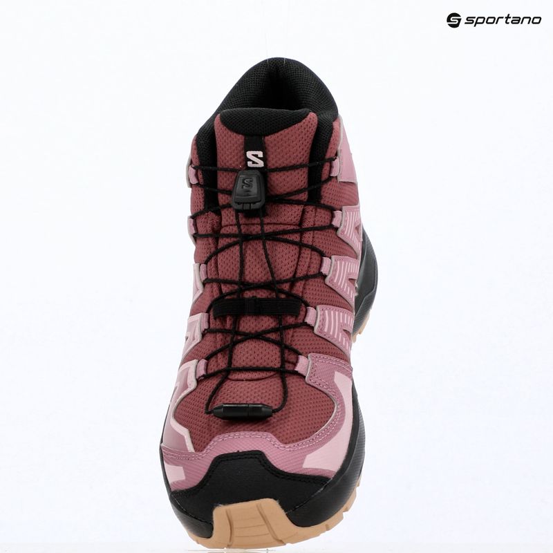 Scarponcini da trekking bambini Salomon XA Pro Mid Waterproof nocturne/dusky orchid 14