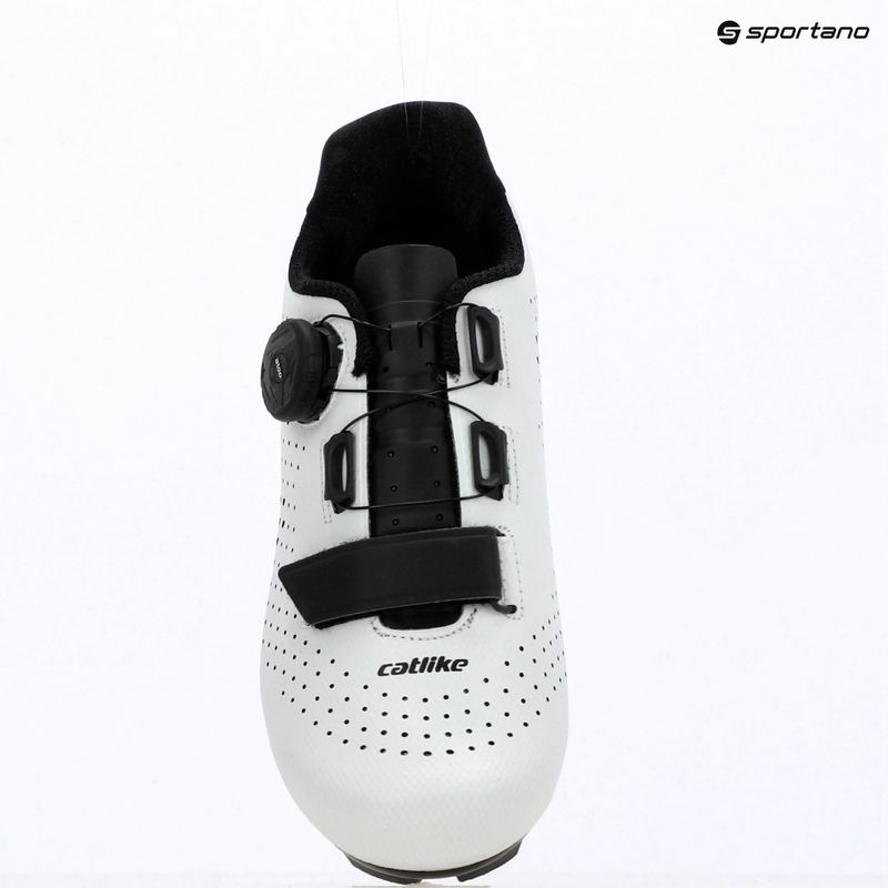 Scarpe bici da corsa Catlike Kompact'o R white matte 9