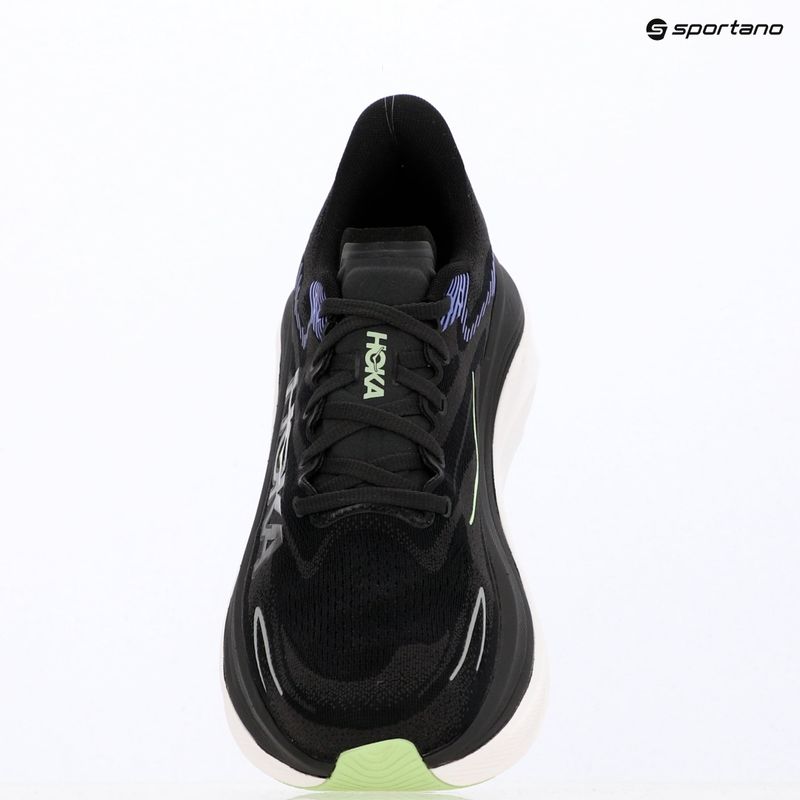 Scarpe da corsa uomo HOKA Skyward X 2 carbon black/neon nebula 18