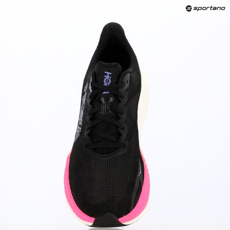 Scarpe da corsa uomo HOKA Mach X 3 black/neon nebula 18