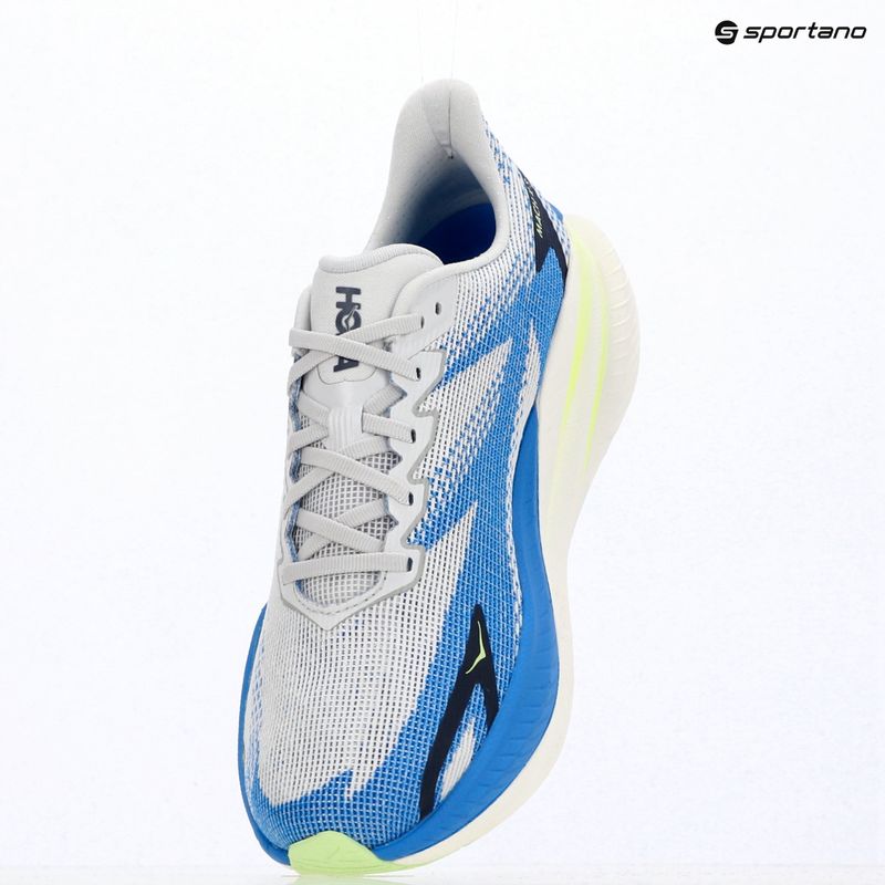 Scarpe da corsa uomo HOKA Mach X 3 cosmic grey/virtual blue 18