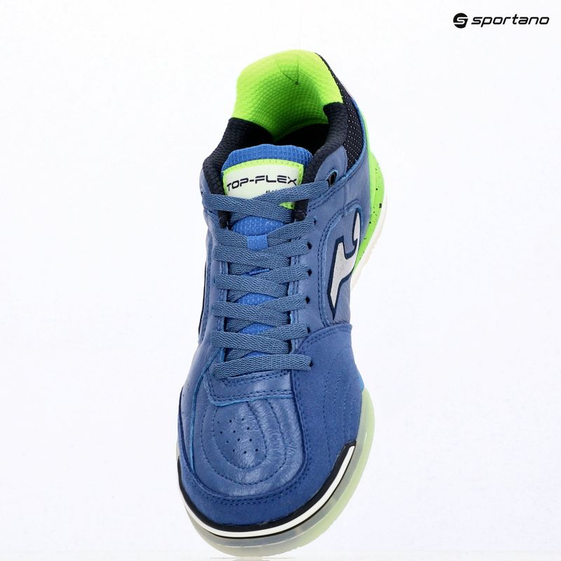 Scarpe da calcio uomo Joma Top Flex Rebound Indoor royal blue 15