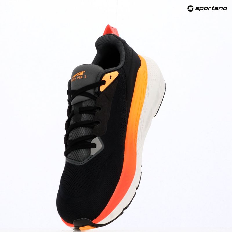 Scarpe da corsa uomo Altra FWD Via 2 black/orange pop/coral 13