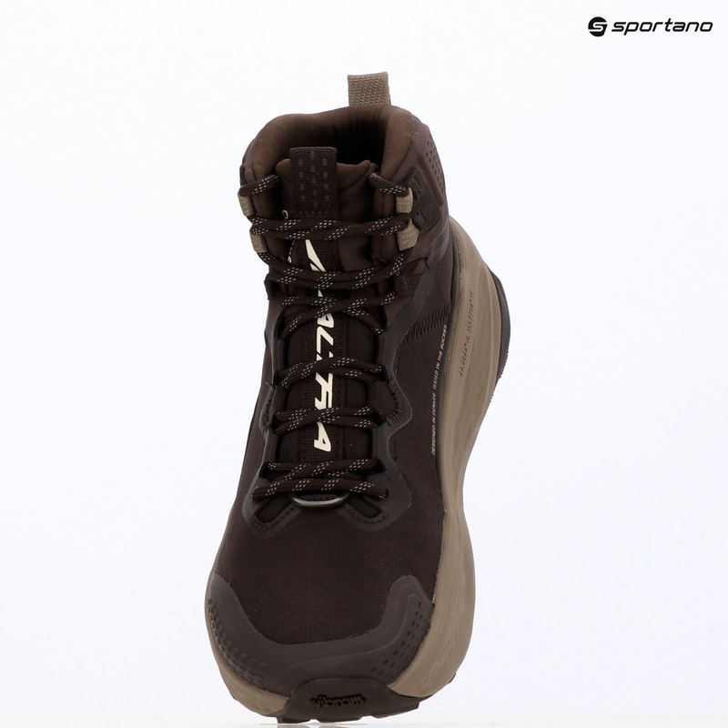 Scarpe da corsa uomo Altra Olympus 7 Mid GTX chocolate brown/brown 13