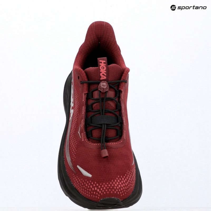 Scarpe da corsa uomo HOKA Clifton 11 GTX varsity burgundy/carbon black 18