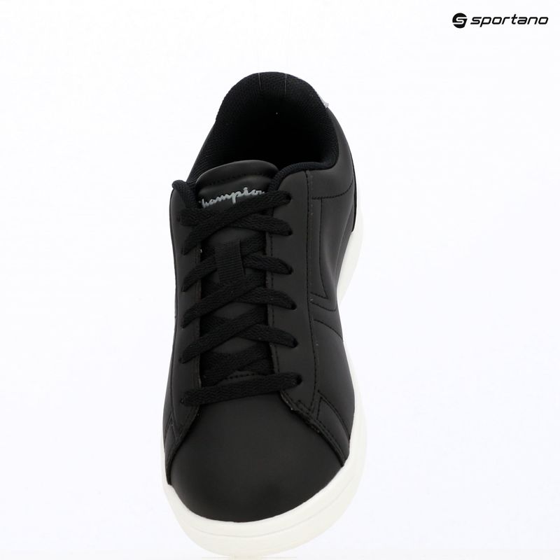 Scarpe per bambini Champion Ace Court GS Low Cut new black/light grey 9