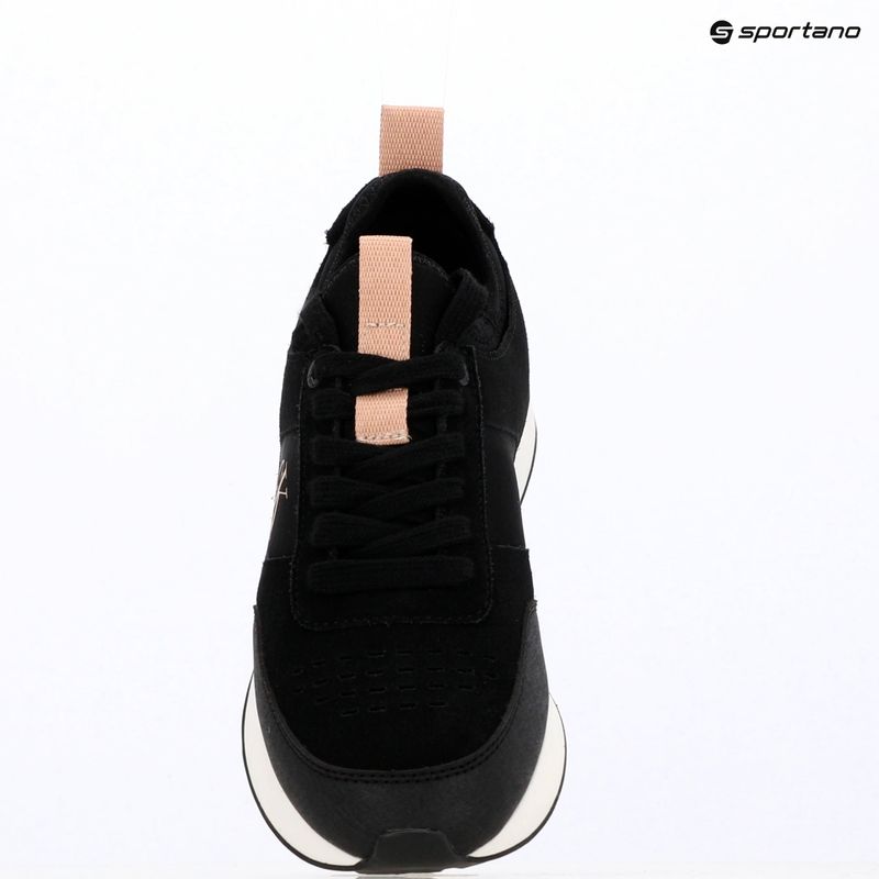Scarpe da donna Calvin Klein HW0HW03250 Retro Runner Sock black/tuscany 9