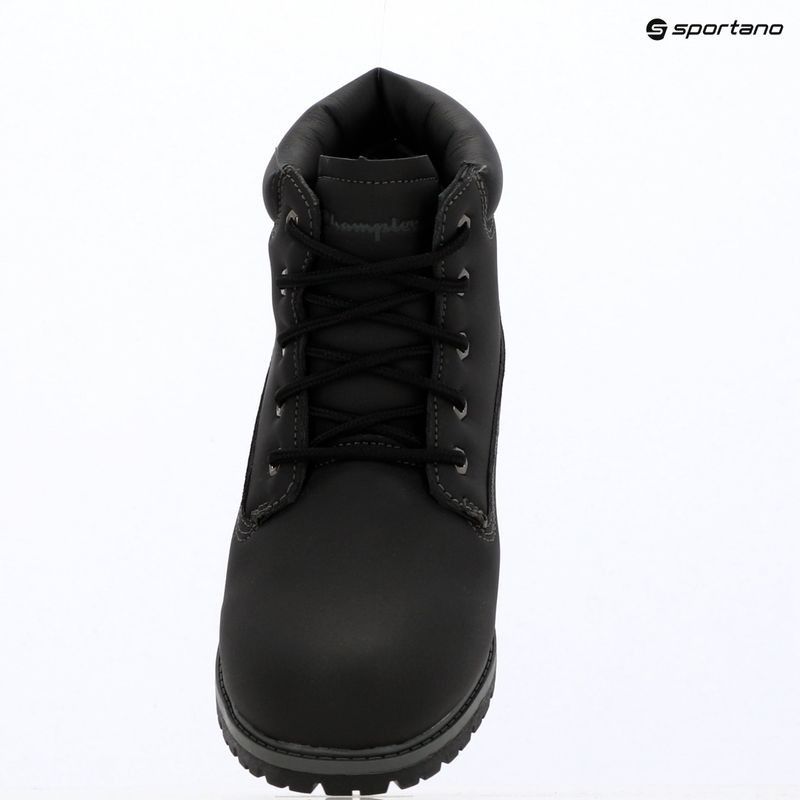 Scarpe per bambini Champion Upstate 3.0 GS Mid Cut triple black 9