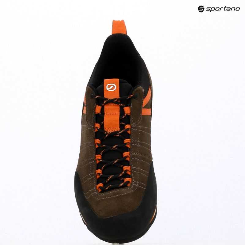Scarpe da trekking uomo SCARPA Crux 2 caribou/rust orange 14