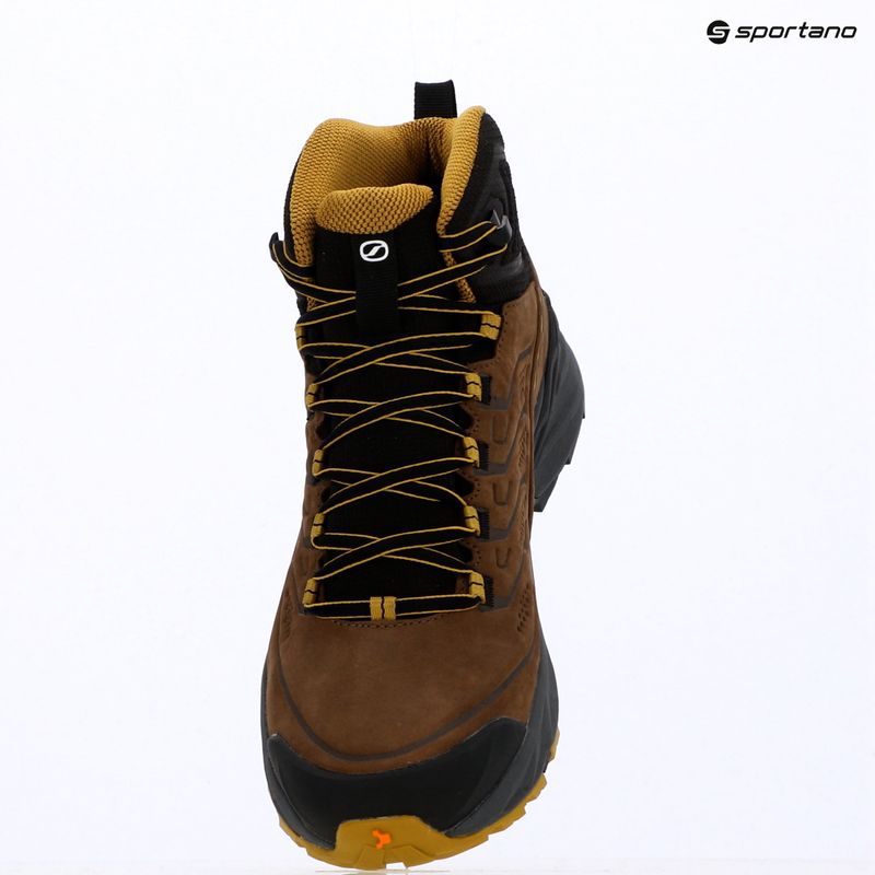 Scarpe da trekking uomo SCARPA Rush 2 Pro Mid GTX brown/sulphur 14