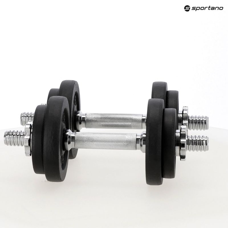 XTREXO DK20 Set di manubri da 20 kg 18
