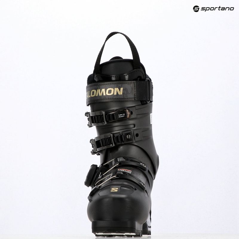 Scarponi da sci donna Salomon S/PRO Supra S Boa 95 W black/beluga met/gold met 7