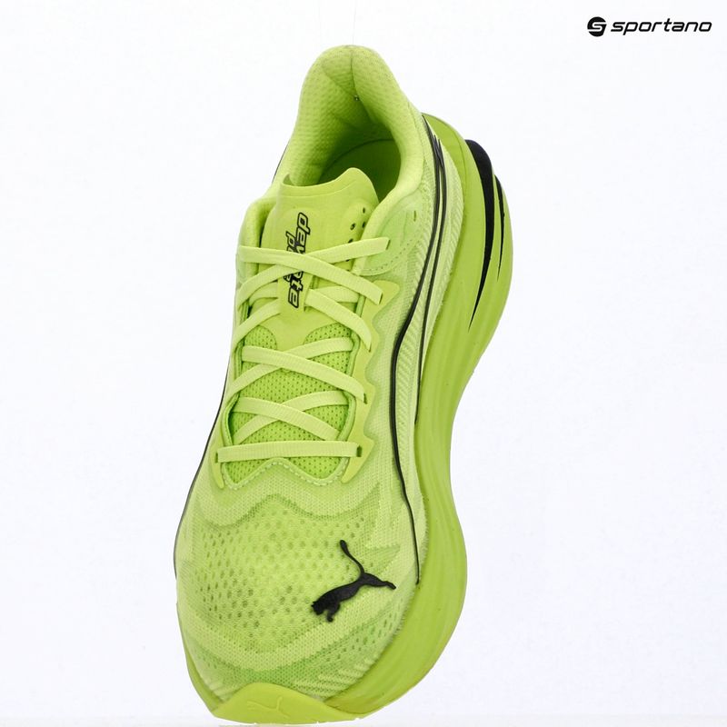 Scarpe da corsa uomo Puma Deviate Pure Nitro sunny lime/puma black 12