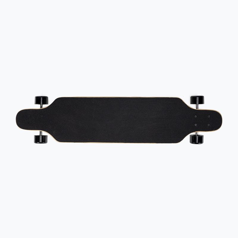 Meccanica Crossy longboard 40 x 9 nero/verde 4