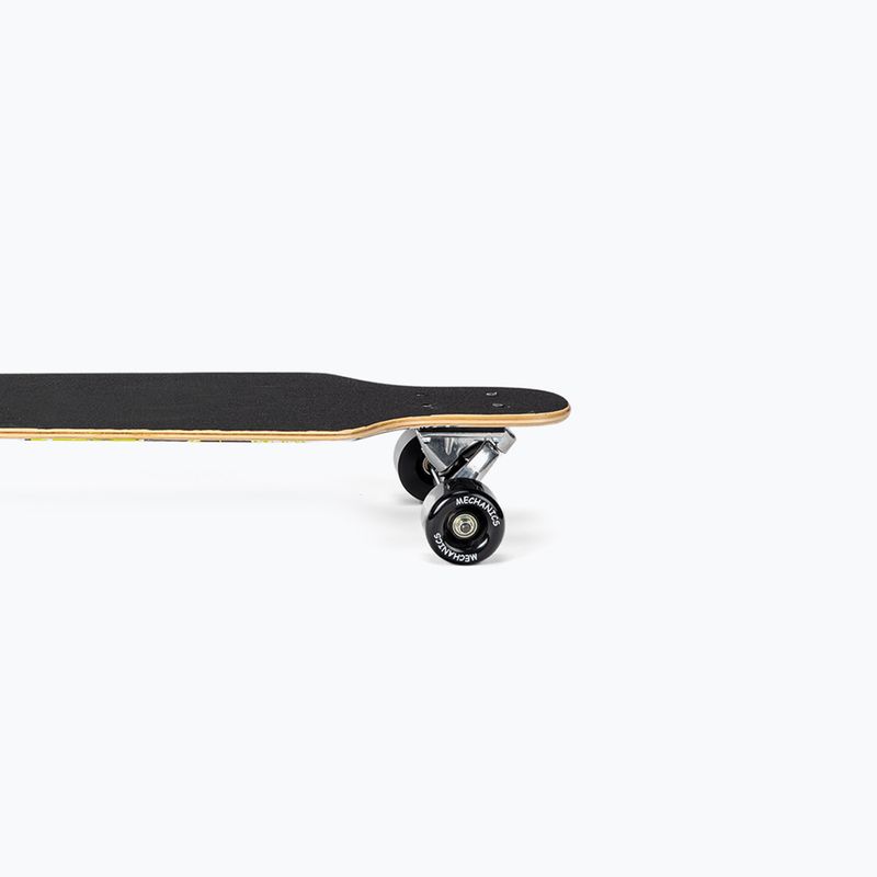 Meccanica Crossy longboard 40 x 9 nero/verde 6