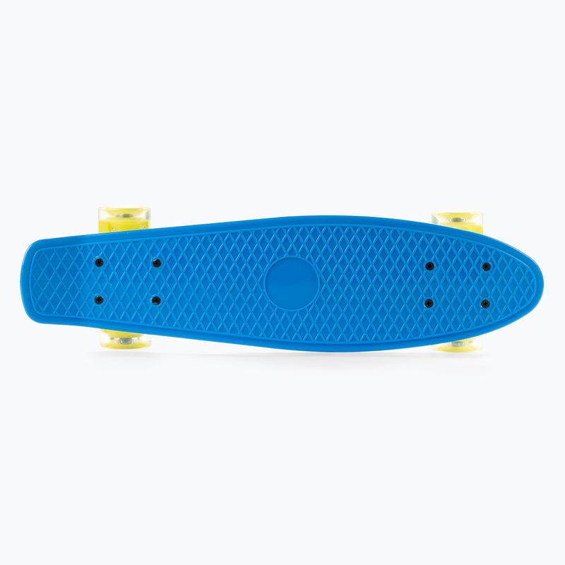 Skateboard fishelic per bambini Meccanica PW-506 LED blu 3