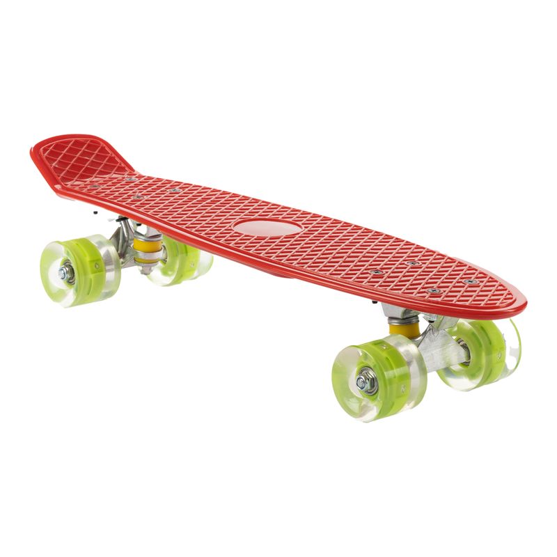 Skateboard fishex per bambini Meccanica PW-506 LED rosso