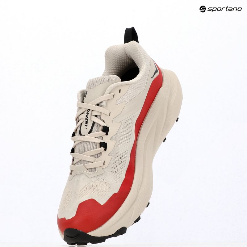 Scarpe da corsa uomo HOKA Torrent 5 river rock grey/red agate 18
