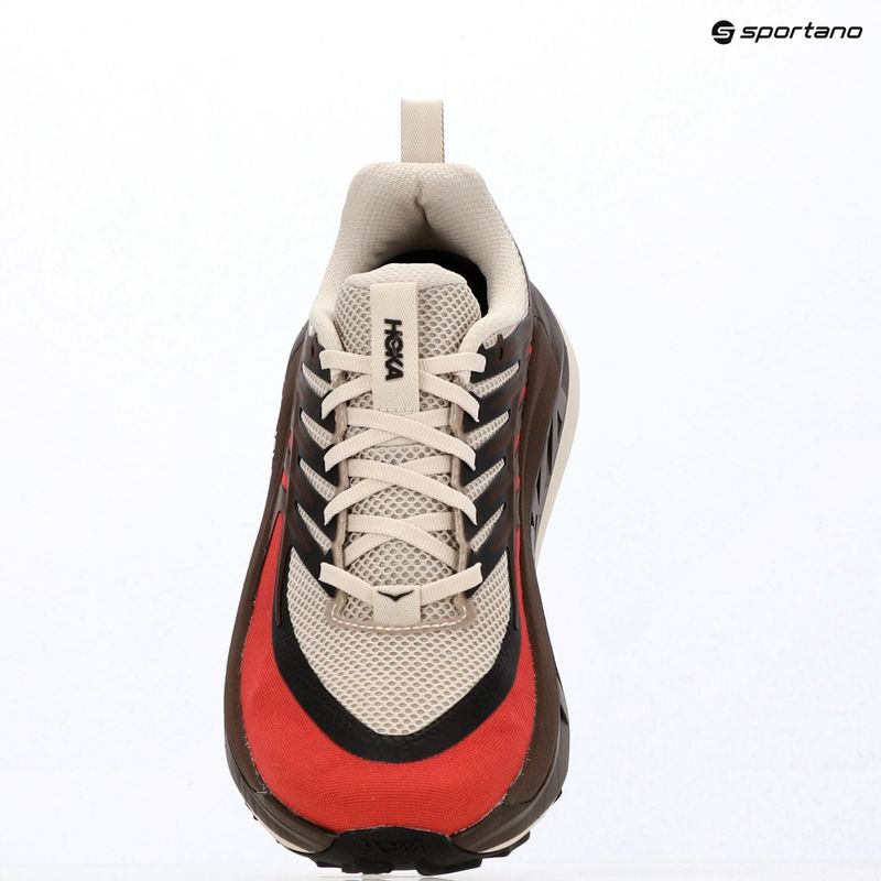 Scarpe da corsa uomo HOKA Stinson 8 river rock grey/spiced chocolate 18