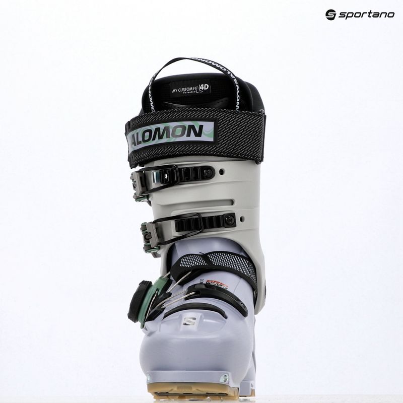 Scarponi da sci donna Salomon Shift Supra S Boa 105 W GW cosmic sky/cool gray 5/shale green 9