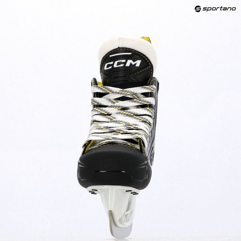 Pattini da hockey per bambini CCM Tacks AS-560 JR nero 9