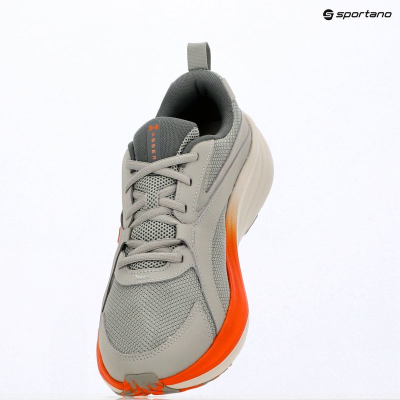 Scarpe da corsa uomo Under Armour Assert 11 titanium/summit white/outrageous orange 9