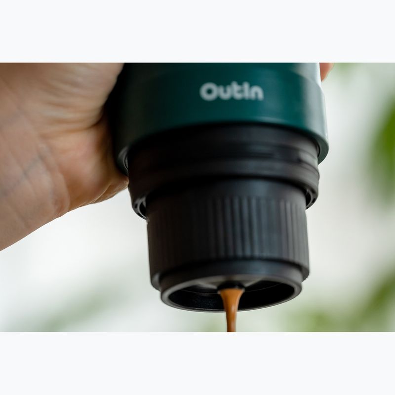 Macchina da caffè portatile OutIn Nano Portable Espresso outi teal 7
