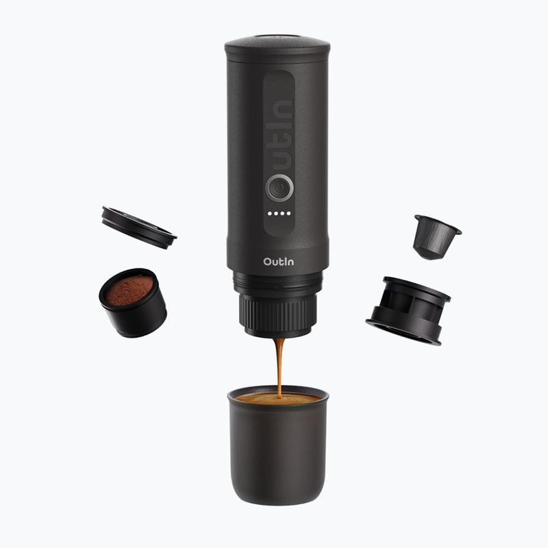 Macchina da caffè portatile OutIn Nano Portable Espresso space grey 2