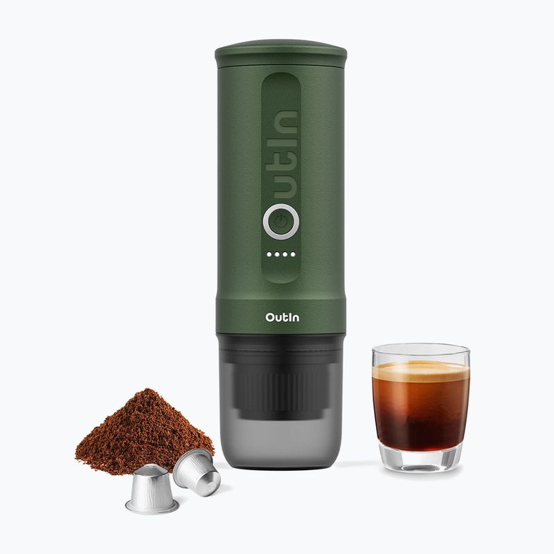 Macchina da caffè portatile OutIn Nano Portable Espresso forest green 3