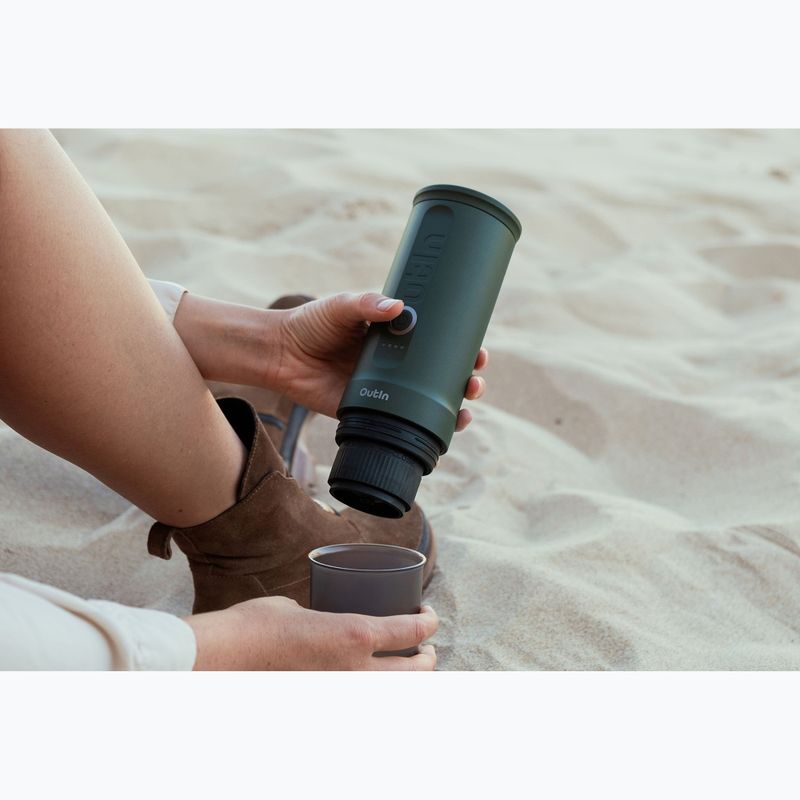 Macchina da caffè portatile OutIn Nano Portable Espresso forest green 8