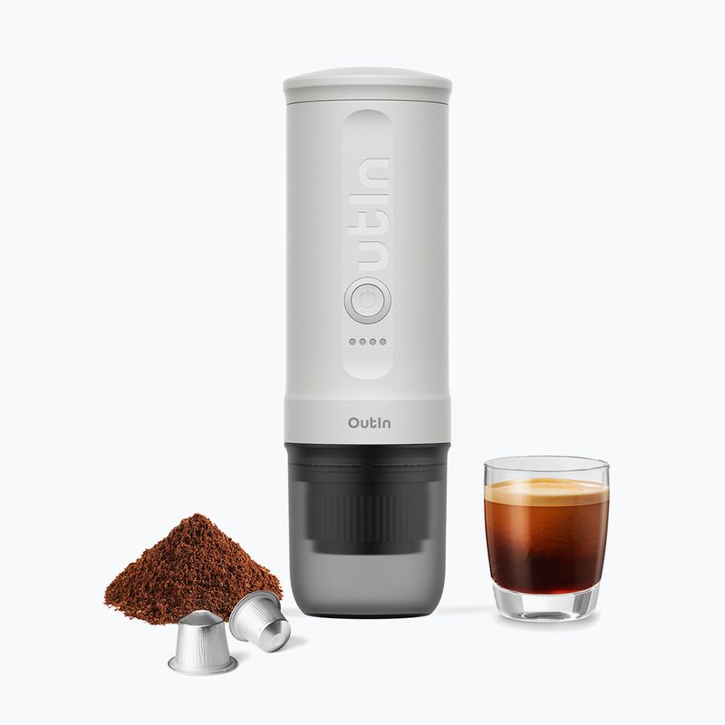 Macchina da caffè portatile OutIn Nano Portable Espresso peal white 3