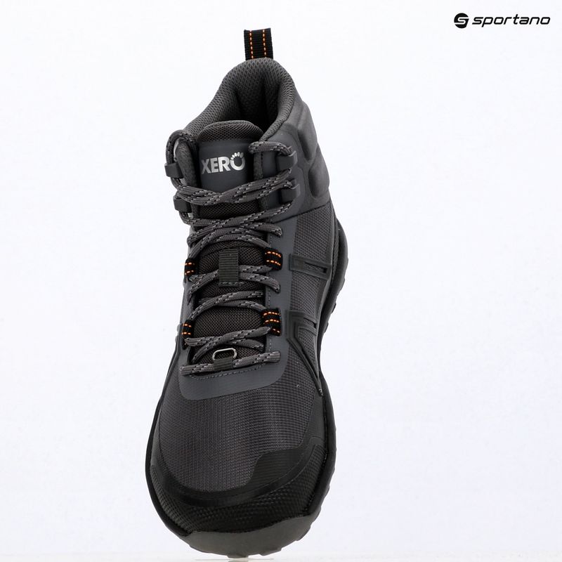 Scarpe barefoot uomo Xero Shoes Scrambler Trail Mid Asphalt/Black 14