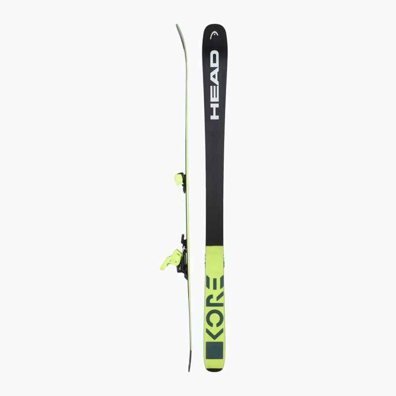 Sci da discesa HEAD Kore 93 + attacchi Attack 14 GW giallo/antracite 2