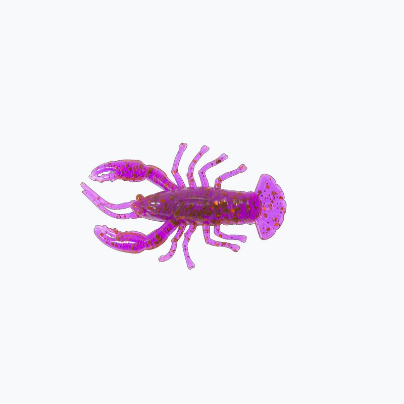 Esca in gomma Relax Crawfish 2 Standard 4 pezzi crawfish/glitter arancione