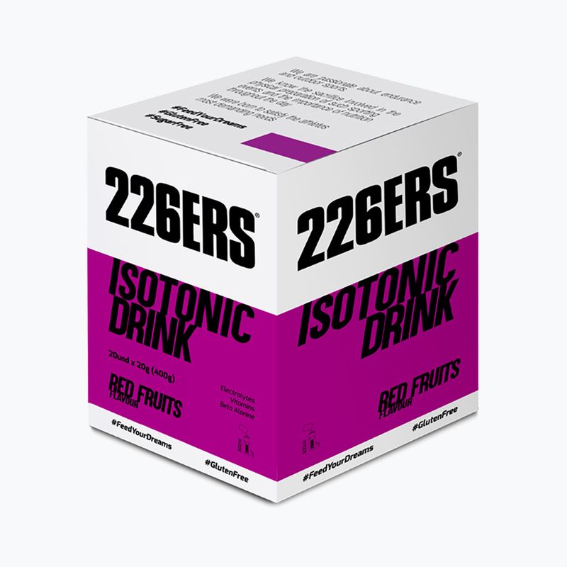 226ERS Set bevande isotoniche 20 pz. x 20 g frutti rossi