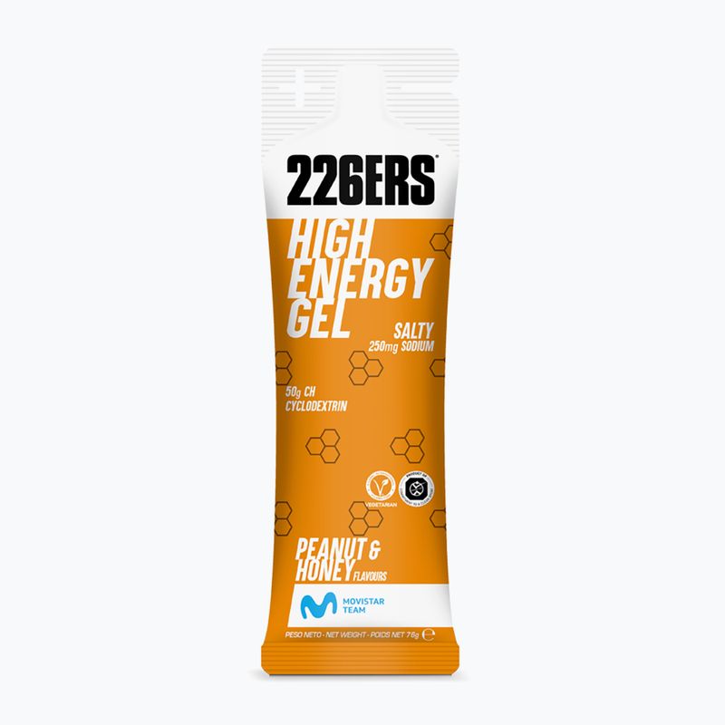226ERS High Energy Set di gel energetici salati 24 pz. x 76 g arachidi/miele 2