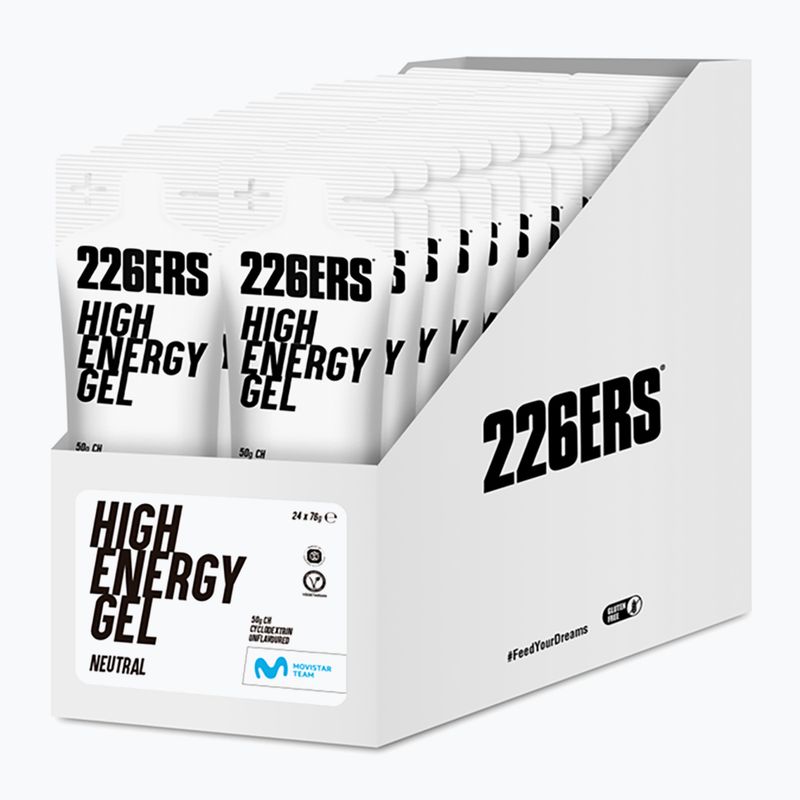 226ERS Set di gel ad alta energia 24 pezzi. x 76 g neutro