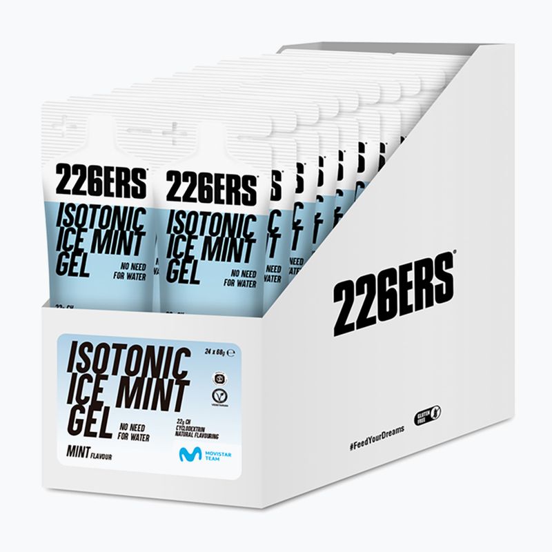 226ERS Set di gel energetici Isotonic Ice 24 pz. x 68 g menta