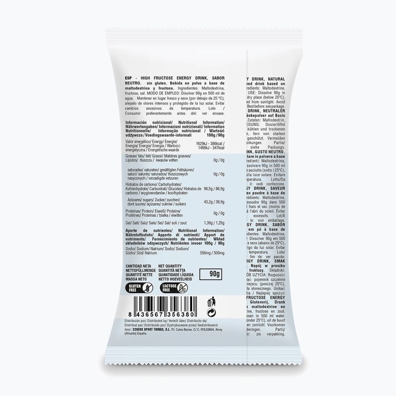 Set di bevande energetiche 226ERS High Fructose Energy Drink 9 pz. x 90 g neutro 3