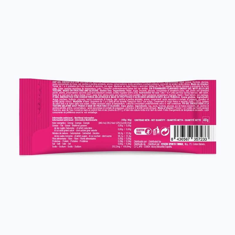 226ERS Hydra Jelly gel energetico 30 pz. x 40 g fragola 3