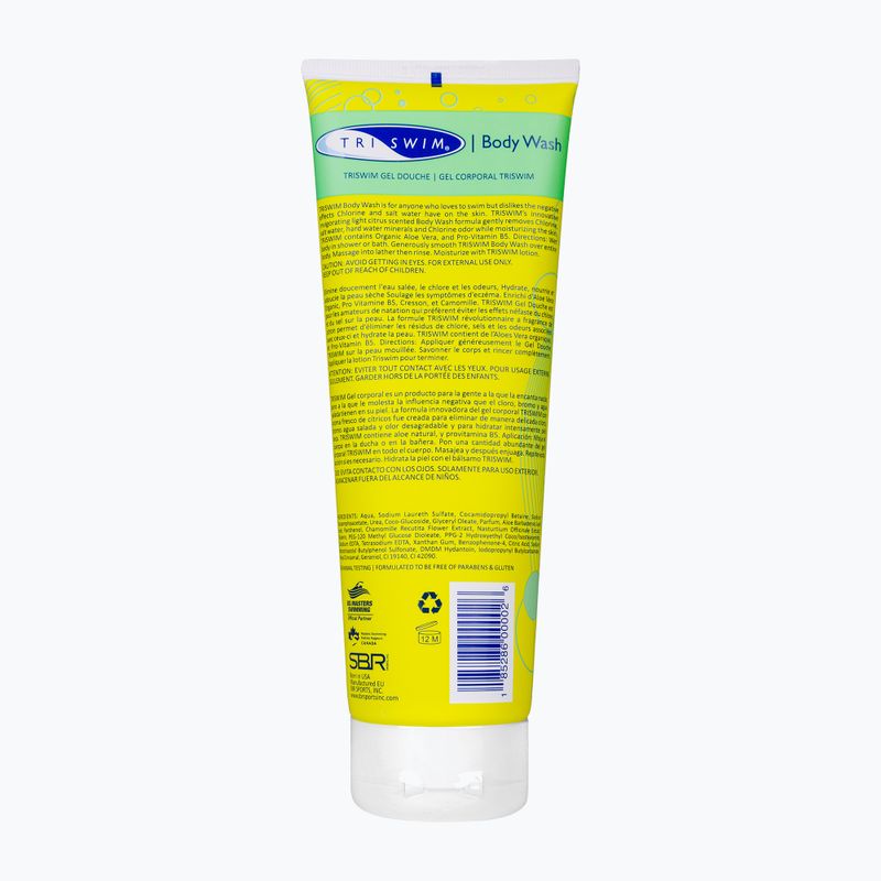 TRISWIM gel per la rimozione del cloro dal corpo, lime zen/mango 4