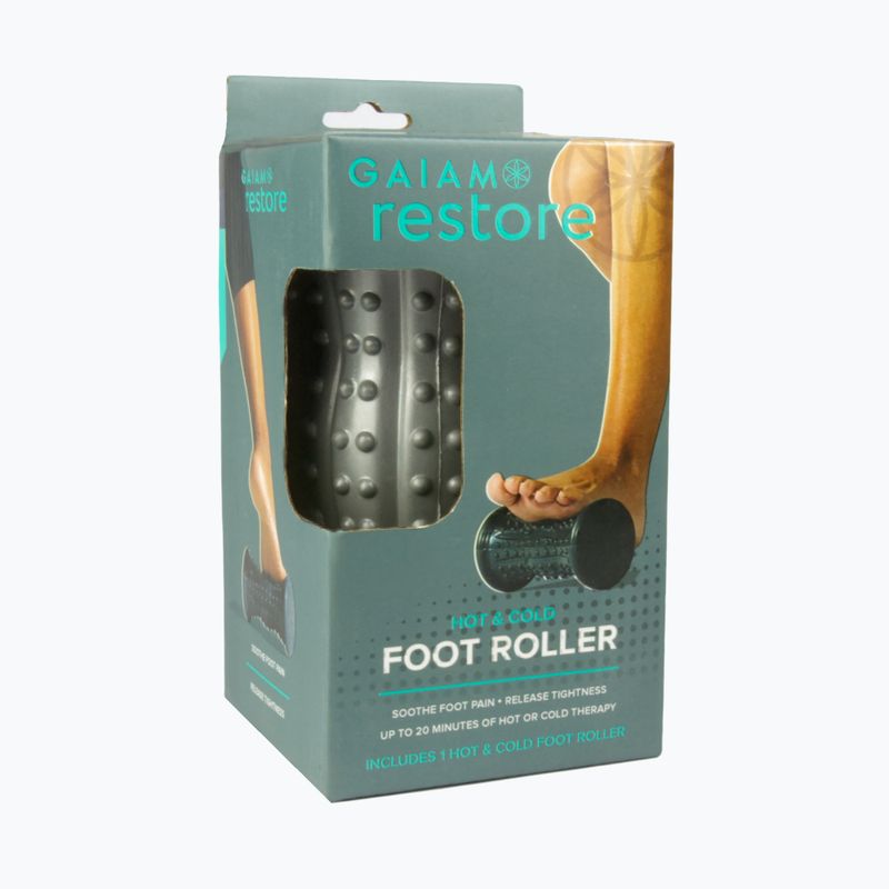 Rullo massaggiante per piedi Gaiam 60561 nero 5