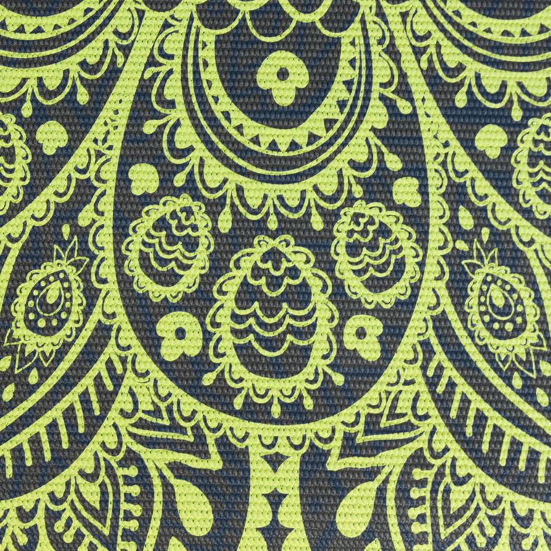Tappetino da yoga Gaiam Premium Sundial Layers 6 mm black/navy/yellow 6