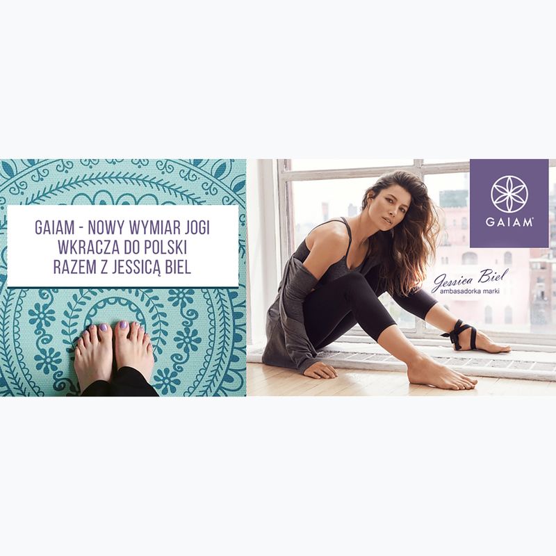 Gaiam Premium Niagara tappetino yoga 6 mm niagara 7