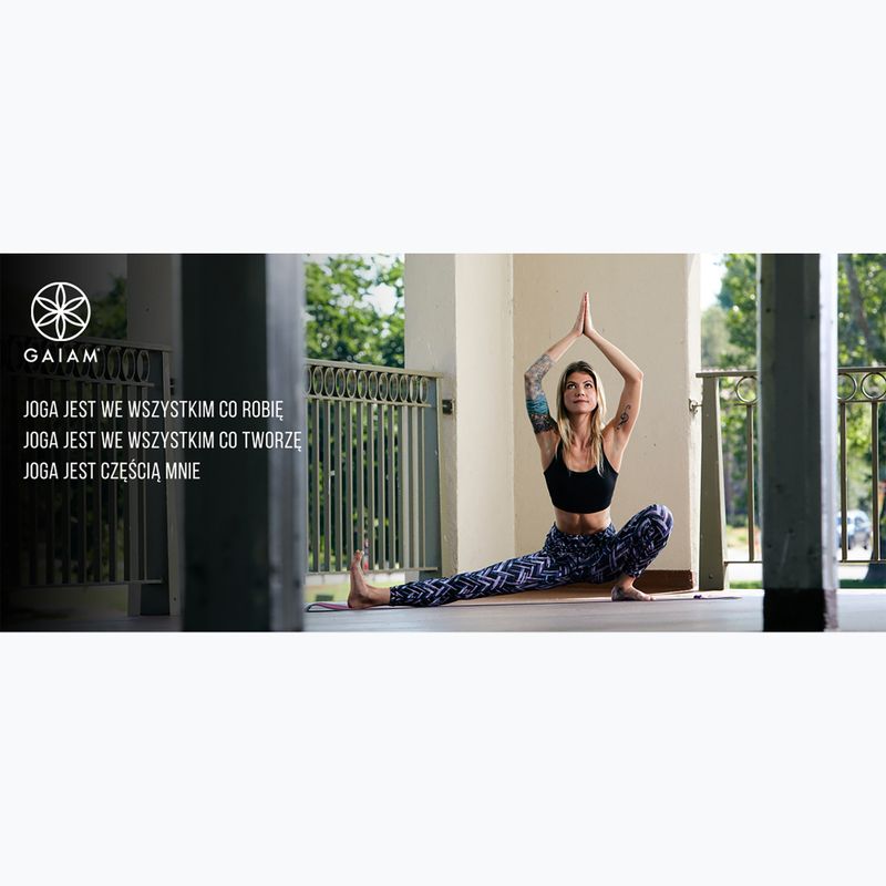 Gaiam Premium Niagara tappetino yoga 6 mm niagara 9