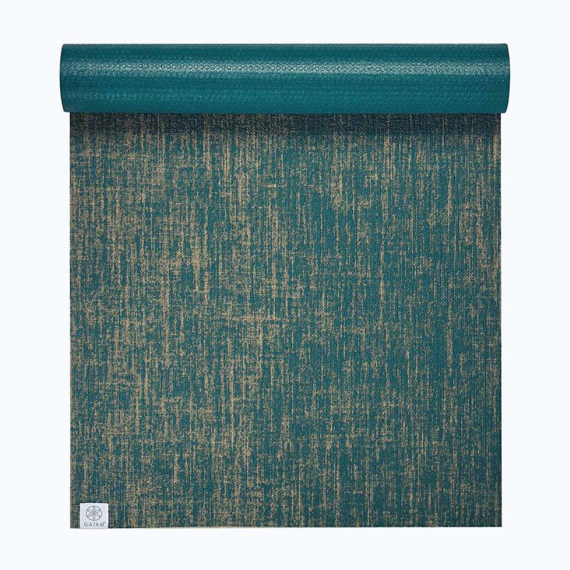 Tappetino da yoga Gaiam Jute 6 mm blue 2