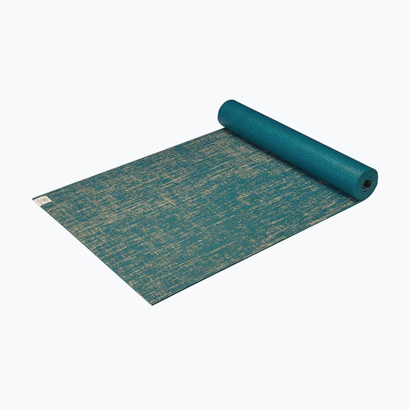 Tappetino da yoga Gaiam Jute 6 mm blue 3