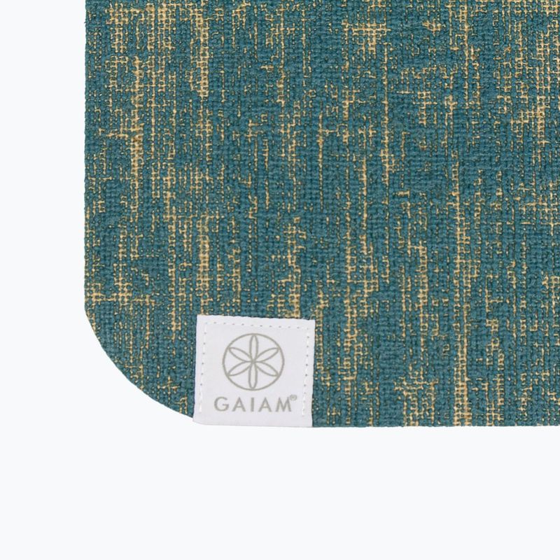 Tappetino da yoga Gaiam Jute 6 mm blue 4